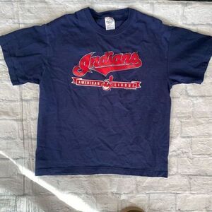 Cleveland Indians baseball youth XL 100% cotton short sleeve Crewneck t-shirt